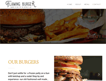 Tablet Screenshot of flamingburger.net